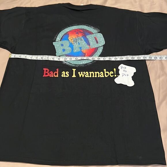NWOT Brian Howe Bad Co mens sizeXL authentic vintage autographed concert T-shirt - Picture 8 of 9
